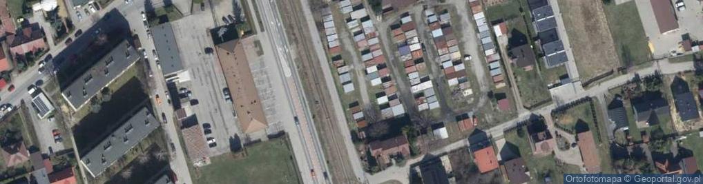 Zdjęcie satelitarne Towarowa ul.