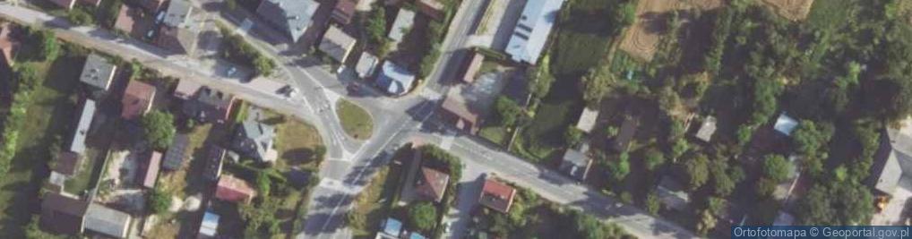 Zdjęcie satelitarne Topolowa ul.