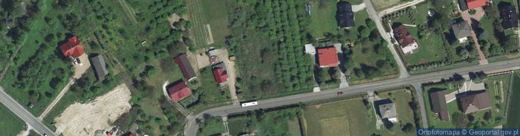 Zdjęcie satelitarne Topolowa ul.