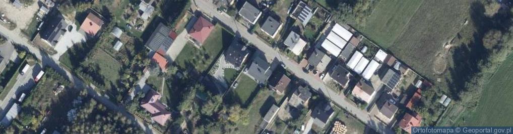 Zdjęcie satelitarne Topolowa ul.
