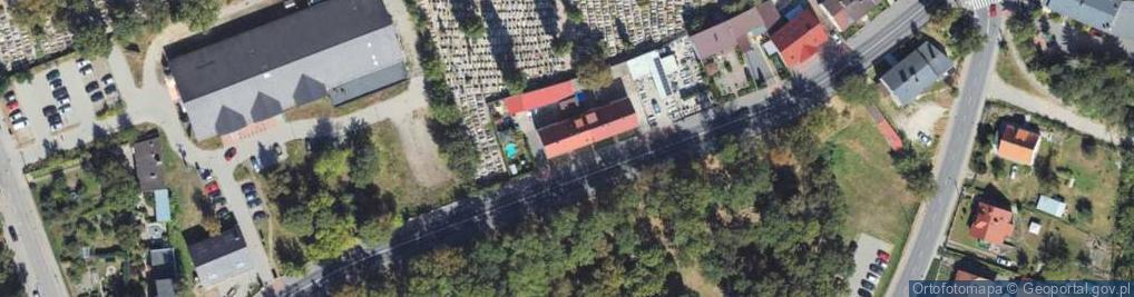 Zdjęcie satelitarne Toruńska ul.