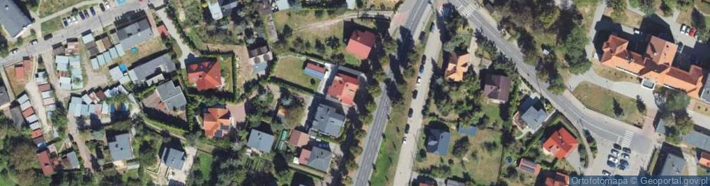 Zdjęcie satelitarne Toruńska ul.