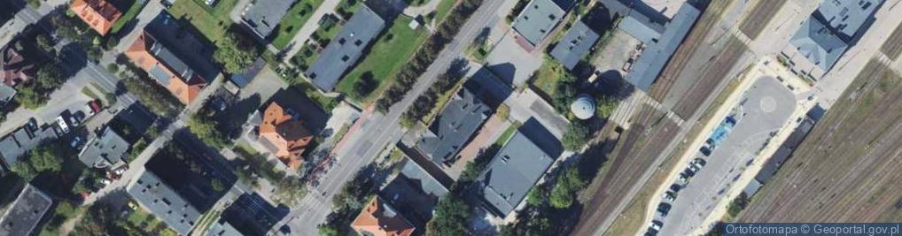 Zdjęcie satelitarne Towarowa ul.