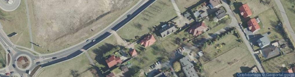 Zdjęcie satelitarne Topolowa ul.