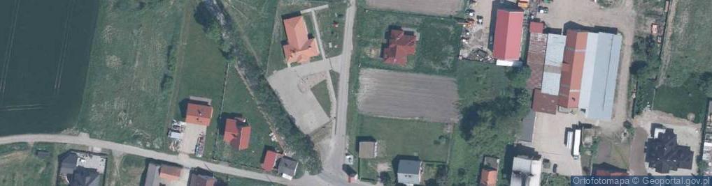 Zdjęcie satelitarne Topolowa ul.