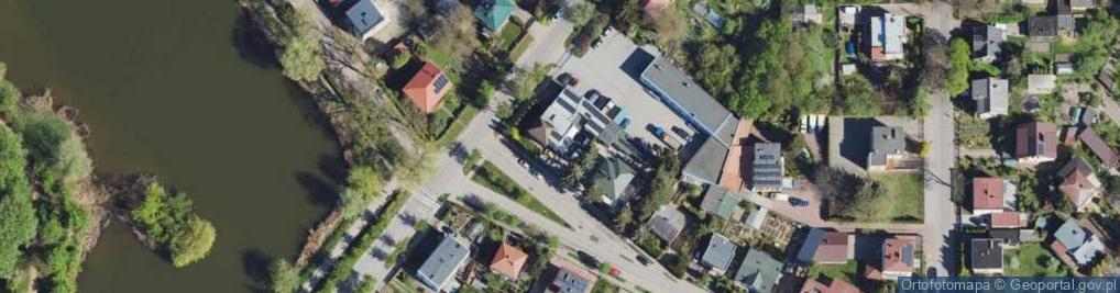 Zdjęcie satelitarne Topolowa ul.