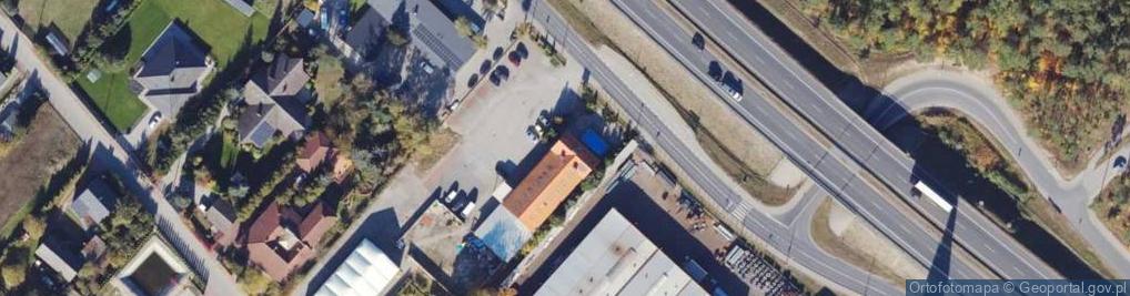 Zdjęcie satelitarne Toruńska ul.