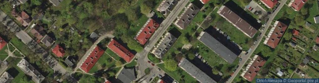 Zdjęcie satelitarne Tomanka Rudolfa, ks. ul.