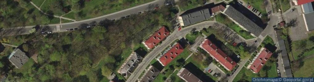 Zdjęcie satelitarne Tomanka Rudolfa, ks. ul.