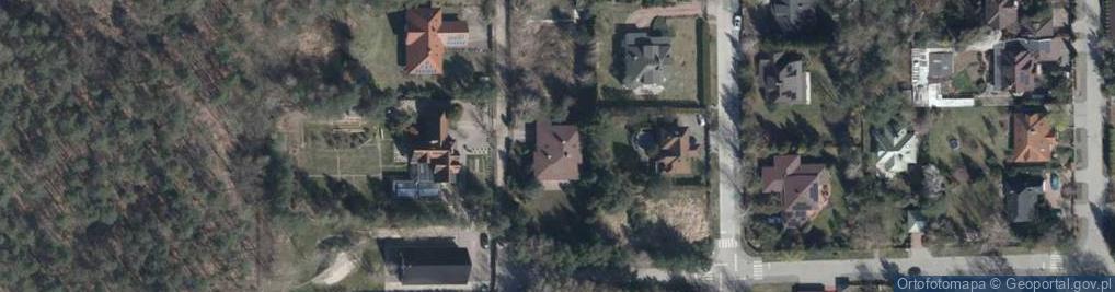 Zdjęcie satelitarne Topazowa ul.