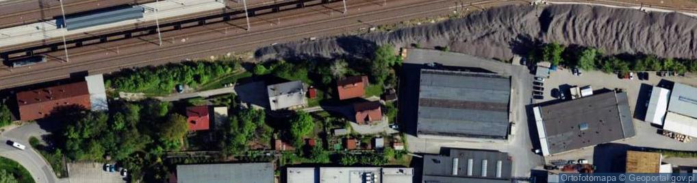 Zdjęcie satelitarne Towarowa ul.