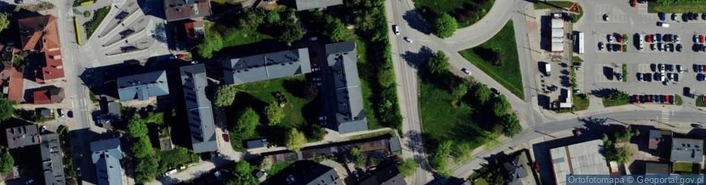 Zdjęcie satelitarne Towarowa ul.