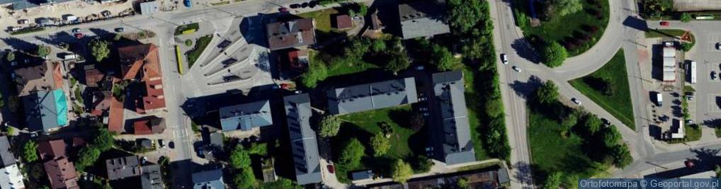 Zdjęcie satelitarne Towarowa ul.