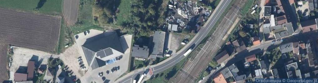 Zdjęcie satelitarne Towarowa ul.