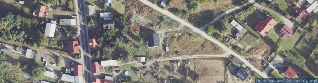 Zdjęcie satelitarne Topolowa ul.