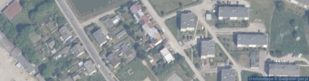 Zdjęcie satelitarne Topolowa ul.