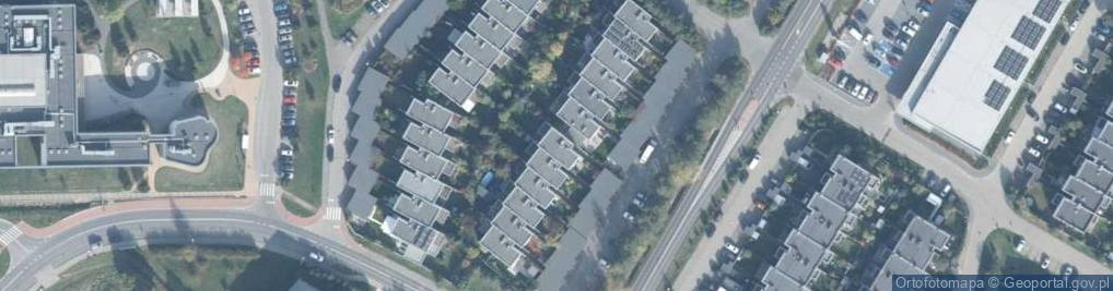 Zdjęcie satelitarne Topolowa ul.