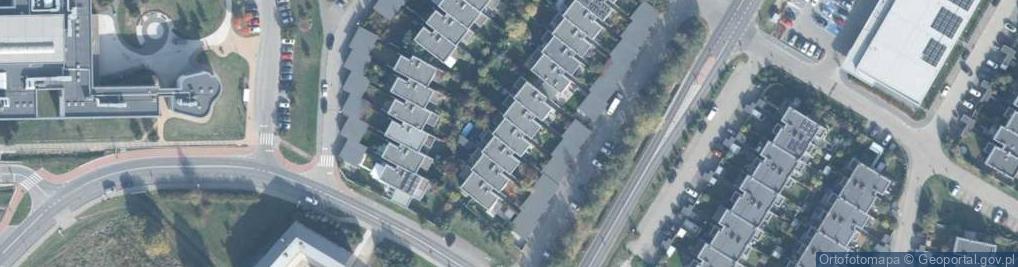 Zdjęcie satelitarne Topolowa ul.