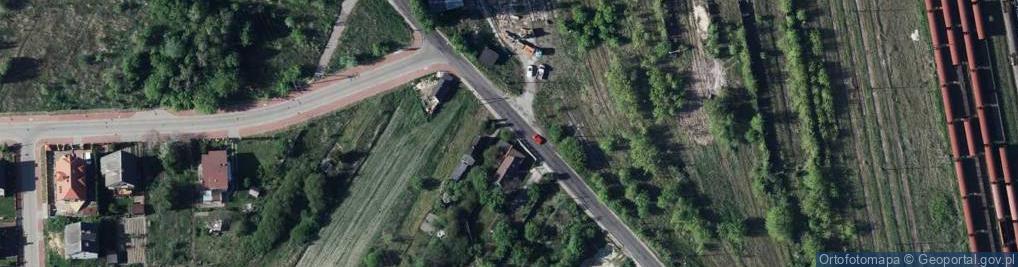 Zdjęcie satelitarne Towarowa ul.