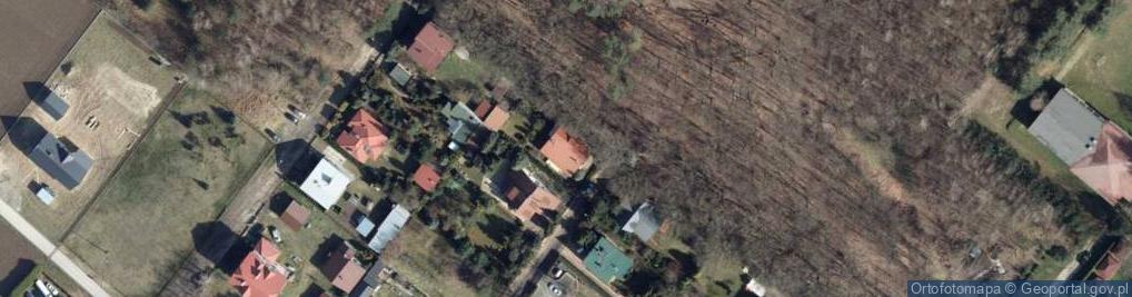 Zdjęcie satelitarne Topolowa ul.