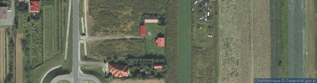 Zdjęcie satelitarne Topolowa ul.