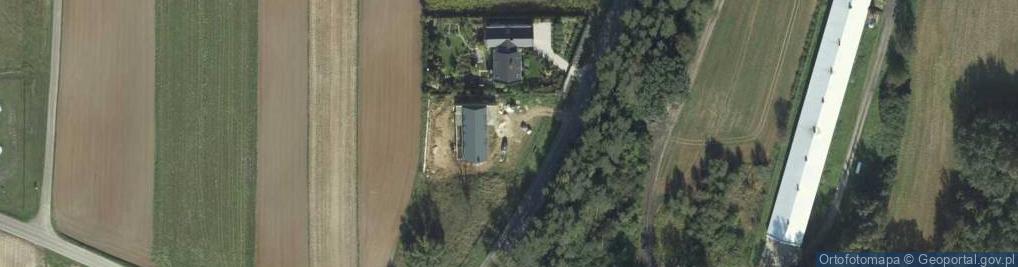 Zdjęcie satelitarne Topolowa ul.