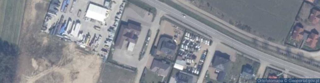 Zdjęcie satelitarne Topolowa ul.