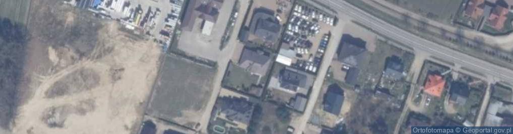 Zdjęcie satelitarne Topolowa ul.