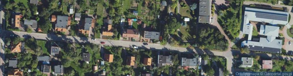 Zdjęcie satelitarne Toruńska ul.