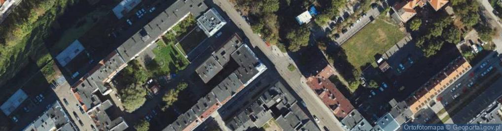 Zdjęcie satelitarne Toruńska ul.