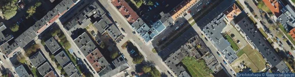Zdjęcie satelitarne Toruńska ul.