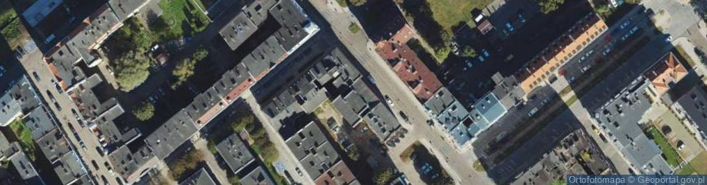 Zdjęcie satelitarne Toruńska ul.
