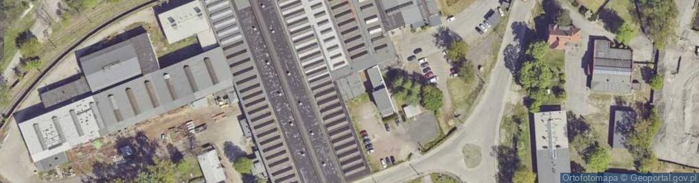 Zdjęcie satelitarne Towarowa ul.