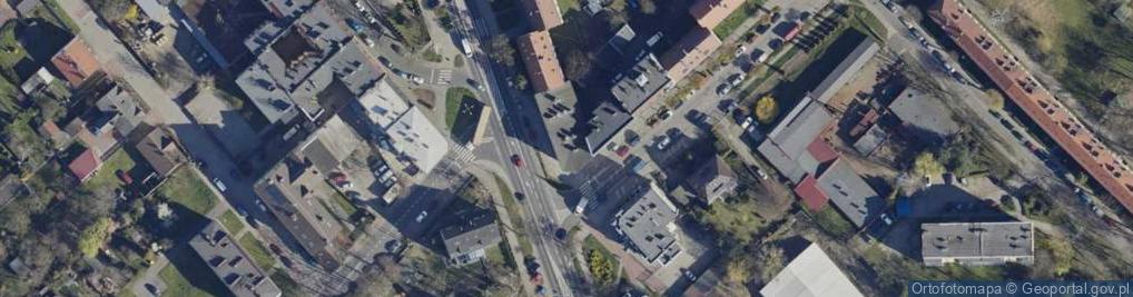 Zdjęcie satelitarne Toszecka ul.