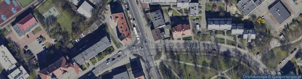 Zdjęcie satelitarne Toszecka ul.