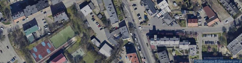 Zdjęcie satelitarne Toszecka ul.