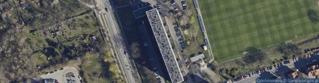 Zdjęcie satelitarne Toszecka ul.