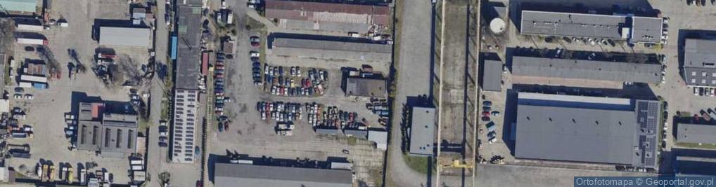 Zdjęcie satelitarne Toruńska ul.