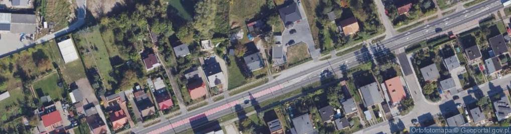 Zdjęcie satelitarne Toruńska ul.