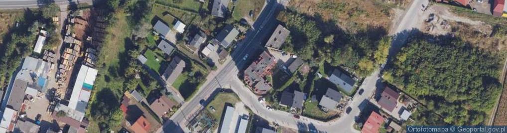 Zdjęcie satelitarne Toruńska ul.