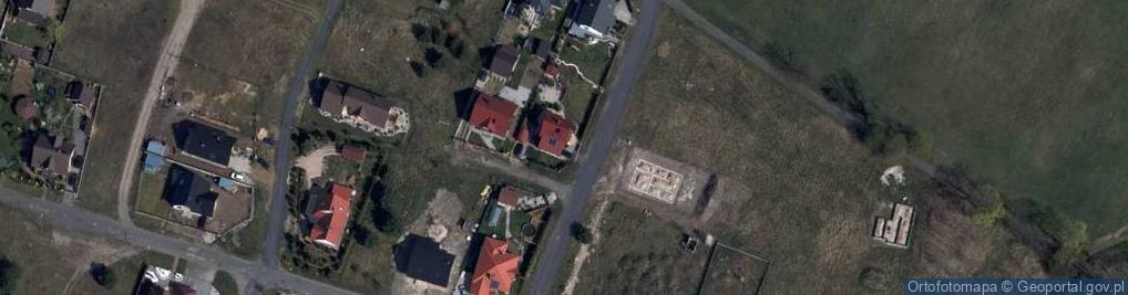 Zdjęcie satelitarne Topolowa ul.