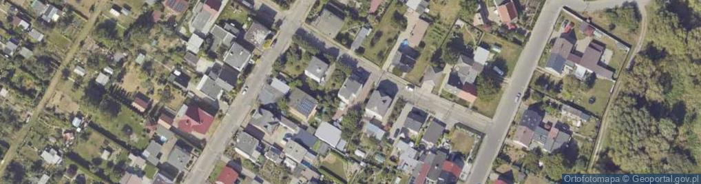 Zdjęcie satelitarne Toruńska ul.