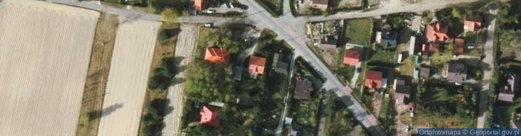 Zdjęcie satelitarne Topolowa ul.