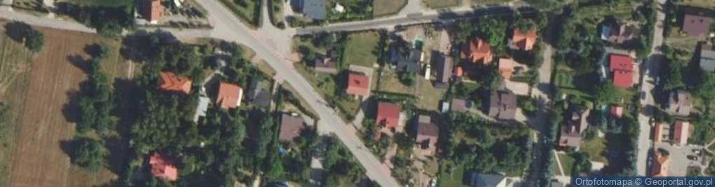 Zdjęcie satelitarne Topolowa ul.