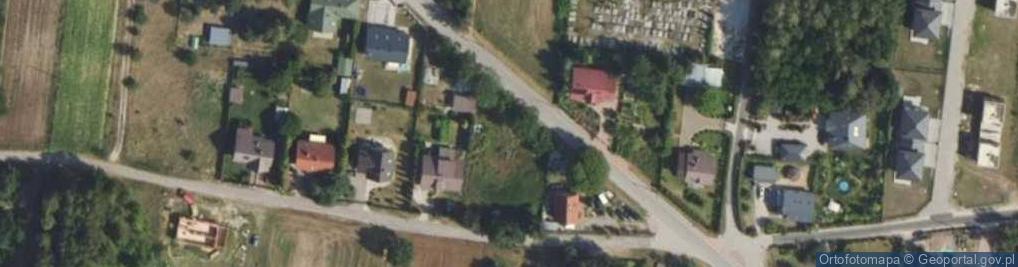 Zdjęcie satelitarne Topolowa ul.