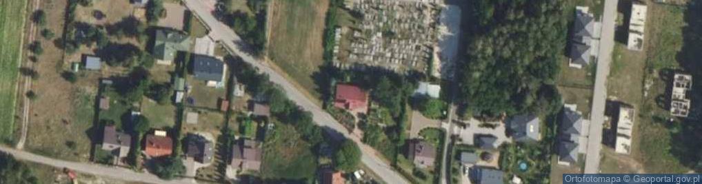 Zdjęcie satelitarne Topolowa ul.