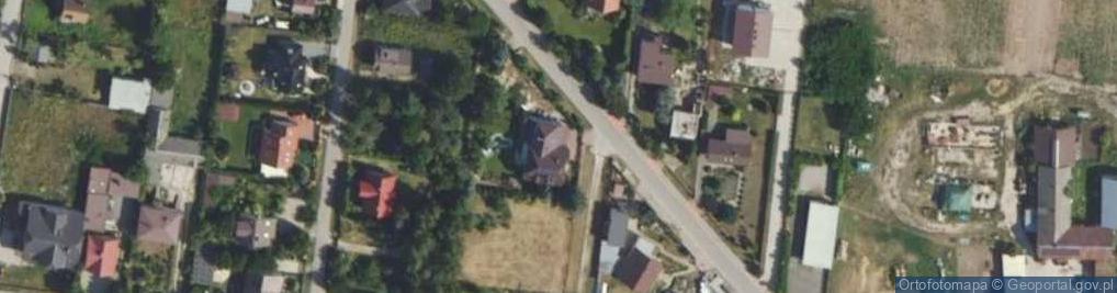 Zdjęcie satelitarne Topolowa ul.