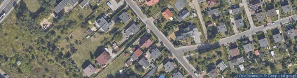 Zdjęcie satelitarne Toruńska ul.