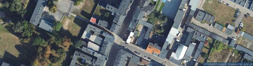Zdjęcie satelitarne Toruńska ul.
