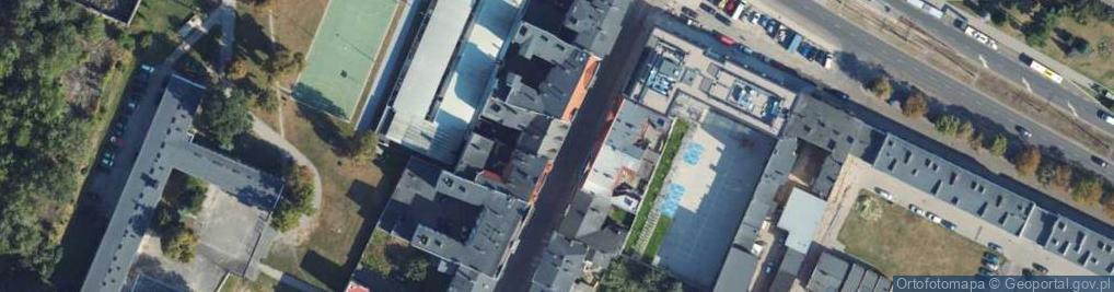 Zdjęcie satelitarne Toruńska ul.